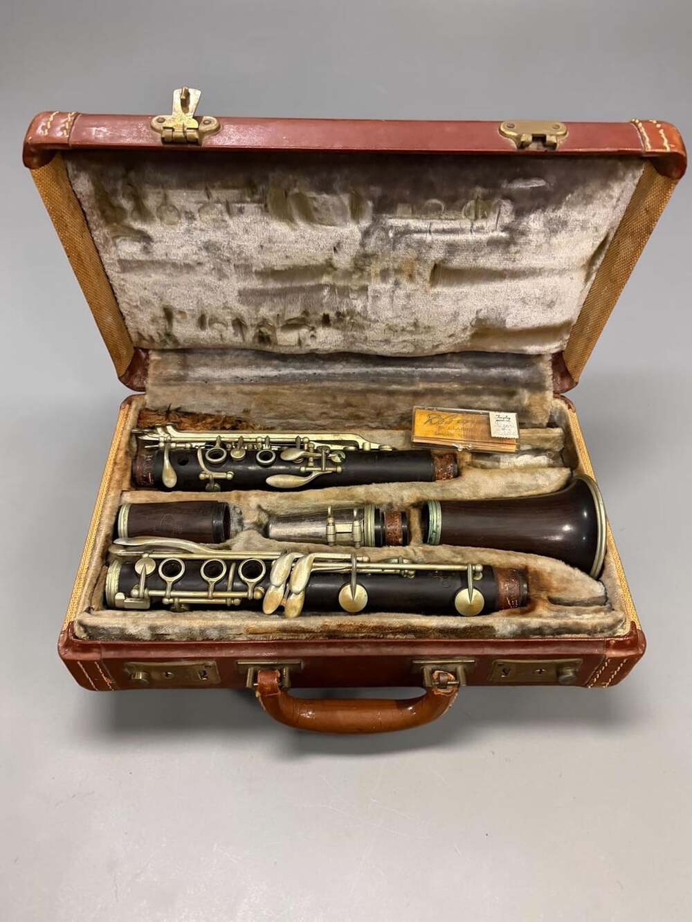 Noblet Paris Wood Bb Clarinet with Hard Case Vintage